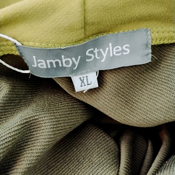 Jamby Styles Color Block Hoodie - New With Tags - Size XL - Picture 4 of 6